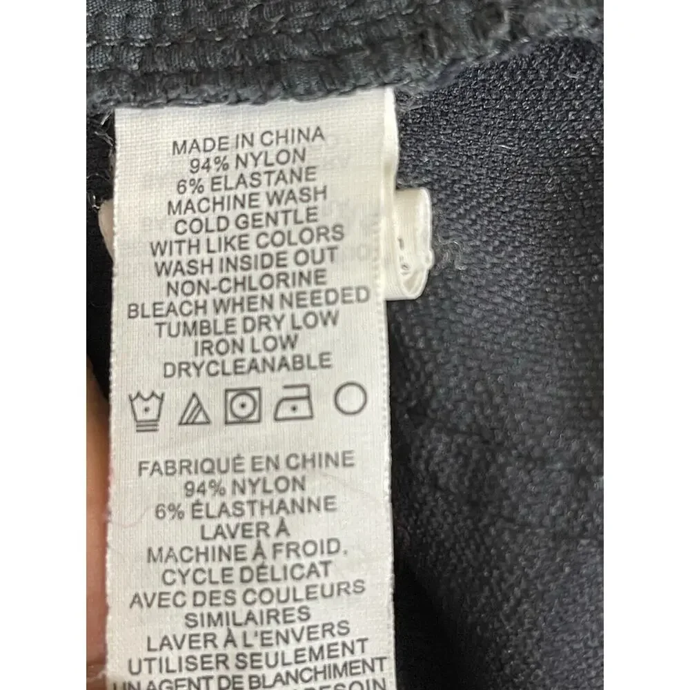 prAna Pants Womens 2‎ Gray Moto Brenna Skinny Slim Fit Stretch Low Rise